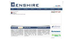 Desktop Screenshot of enshire.com